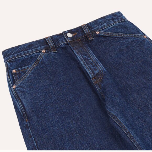 Drake's - Stone Wash 14.2oz Japanese Selvedge Denim Five-Pocket Jeans - Size 29 - Picture 9 of 11